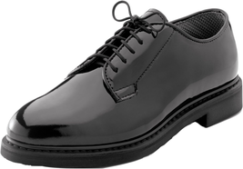 Uniform Oxford/Hi-Gloss Shoe, Black - £83.92 GBP