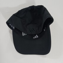 Adidas Aeroready RN#90288 A-Flex Men Back Fitted Black Baseball Cap Hat Size S/M image 12