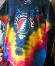 Grateful Dead Liquid Blue T-Shirt-Size M-100% PreShrunk Cotton Double St... - $54.45