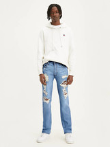 Levi&#39;s Men&#39;s 501 Original-Fit Button Fly Ripped Jeans Shuttle Medium Was... - $39.99