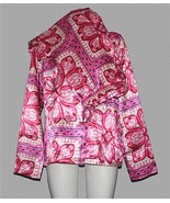 ALEX &amp; PARKER 2-Pc Satin 2-Pkt Bright Bohemian Lounging Pajamas Wm&#39;s NWT... - $65.63 CAD