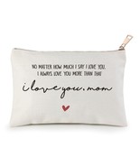 Makeup Bag for Best Friends I Love You Mom Makeup Bag Mom Gift Cosmetic ... - £24.50 GBP