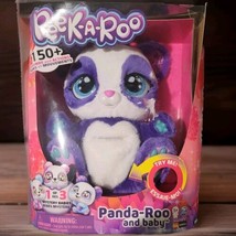 Peek-A-Roo Interactive Panda-Roo Plush Toy with Mystery Baby and Over 15... - $29.70