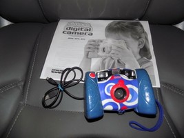 Fisher Price Kid Tough Digital Camera J8209 Blue Chunky Design EUC - $33.25