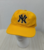 New York Yankees yellow vintage 7 fitted baseball Cap Hat acrylic wool K... - $14.84