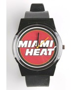 Flud NBA Basketball Miami Heat Black Pantone Analog Wrist Watch New w Case - £39.02 GBP