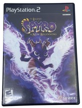 The Legend Of Spyro: A New Beginning PlayStation 2 Game Complete With Case &amp; Man - $21.77