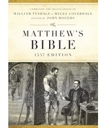 Matthew&#39;s Bible: 1537 Edition [Hardcover] Joseph Johnson; John Rogers; W... - £34.92 GBP