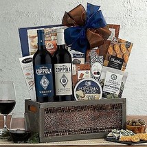 Coppola Diamond Red Duet: Wine Gift Basket - $339.55