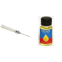 Watch Clock Fine Tip Oiler &amp; Anchor Watchmakers Watch Oil Kit 2 Pcs - £11.85 GBP