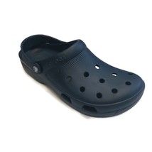 CROCS Coast Clog Lightweight Slip On Sandals Mens Size 13 Comfort Shoes Navy - £35.14 GBP