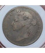 British Honduras 1895 Victoria 50 Cents Silver Coin - $68.59