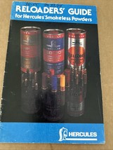 1981 HERCULES SMOKELESS POWDER RELOADING MANUAL, SHOTSHELL, RIFLE, PISTOL - $176.14 MXN