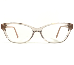 DKNY Eyeglasses Frames DK5011 280 Nude Clear Cat Eye Full Rim 52-15-135 - £43.23 GBP