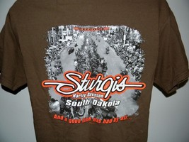 Harley Davidson Motorcycle Sturgis South Dakota Mens T Shirt Medium - £21.32 GBP