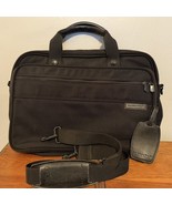 BRIGGS &amp; RILEY Travelware Black Nylon Carry On Briefcase Laptop Messenge... - $878.39 MXN