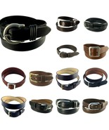 (G-1) Dickes Or Dockers,  Designer Dress-Up, Men Leather Belts Assorted - $281.73 MXN+