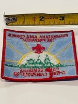 Boy Scouts Cub Girl Patch Vtg Council Badge Memorabilia Pushmataha Camp ... - £13.39 GBP