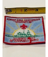 Boy Scouts Cub Girl Patch Vtg Council Badge Memorabilia Pushmataha Camp ... - £13.37 GBP