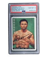 Oscar De La Hoya Signed 2015 Upper Deck Goodwin Champions Goudey #27 (PS... - $262.35