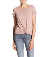 Black Orchid cuffed short sleeve tee NWT NEW small Dusty Pink Revolve Nordstrom - $19.79