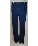 Womens Juniors 14 Old Navy Ballerina Dark Wash Skinny Denim Jeans - $165.69 MXN