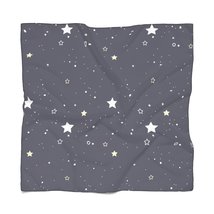 Spacy Galaxy Trend Color 2020 Model 3 Evening Blue Poly Scarf - $18.06+