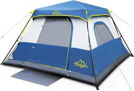 3/4 Person/6 Person Camping Tent Fast Cabin Tent With Instant Setup Tent, - £106.91 GBP