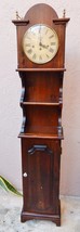 WUERSCH Grandfather Clock Tall Case Chimes (?) Key Cabinet &#39;74 Germany VTG RARE - £315.74 GBP