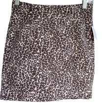 Free People Modern Femme Mini Skirt 2 Leopard Cheetah Print Animal Print... - £18.19 GBP