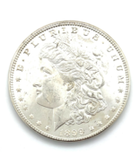 1899 $1 Silver Morgan Dollar Choice BU Condition, Excellent Eye Appeal - $356.40