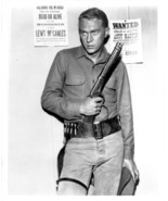 Western star STEVE MCQUEEN &amp; carbine 1958 WANTED DEAD OR ALIVE b/w 8x10 prt - $152.40 MXN