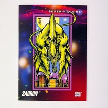 Marvel Impel 1992 Sauron Super-Villains Trading Card 116 Series 3 MCU X-Men - £0.99 GBP