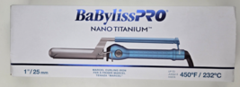 BaBylissPRO Nano Titanium Curling Iron for Loose Curls &amp; Beach Waves, Ma... - $1,292.48 MXN