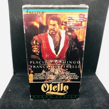 Otello Opera Series VHS Placido Domingo Franco Zeffirelli 1986 Canon Films - £6.69 GBP