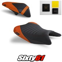 Kawasaki Ninja 400 Seat Covers and Gel 2018-2021 2022 Orange Luimoto Tec-Grip - £235.80 GBP