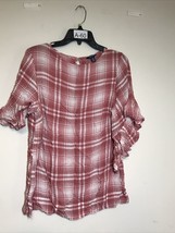 Chaps Women’s Blouse Size Médium M Casual Short Sleeve - $6.80