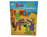 VINTAGE 1973 WHITMAN MATTEL BARBIE + PJ CAMPING COLORING BOOK NEW OLD STOCK - £29.89 GBP