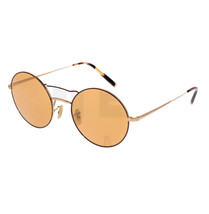 Oliver Peoples Nickol OV1214S 53mm Rose Gold Pink Peach Mirrored Sunglasses 1214 - £118.47 GBP