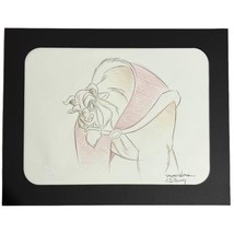 Disney Art of Animation Resort Beauty &amp; the Beast Original Sketch Drawin... - £53.25 GBP