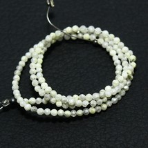 Moonstone Rondelle Beads 12.5&quot; Briolette Natural Loose Gemstone Making Jewelry - $8.87