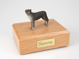 Irish Wolfhound Stand Pet Cremation Urn Available in 3 Diff. Colors &amp; 4 Sizes - £135.88 GBP+