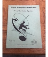 Western Ontario Conservatory Of Music Piano Exam Book-SHIPS SAME BUSINES... - $26.91 CAD