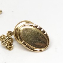 Vintage Gold Tone Tie Tack Pin Mid Century Design - $29.65