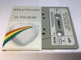 Kool &amp; The Gang Cassette Tape In The Heart 1983 De-lite Records Canada DCR4-8508 - £6.59 GBP