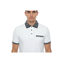 Men Sports Shirt DE-NIKO Short Sleeves Cotton Fashion Polo Shirt DBK109 White image 7
