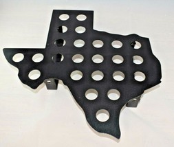 Texas Shaped Metal Hot Plate Trivet Pot Holder Camp Stove - £30.14 GBP