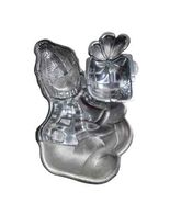 LENOX Yuletide 3D SNOWMAN CHIP &amp; DIP Metal Serveware Serving Tray Platte... - $12.38