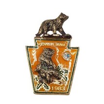 Vintage Lions Club 1983 Pennsylvania Pinback Pin - £11.46 GBP