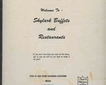 Skylark Buffets and Restaurants Menu Greeley Colorado Brush Fountain For... - $28.59